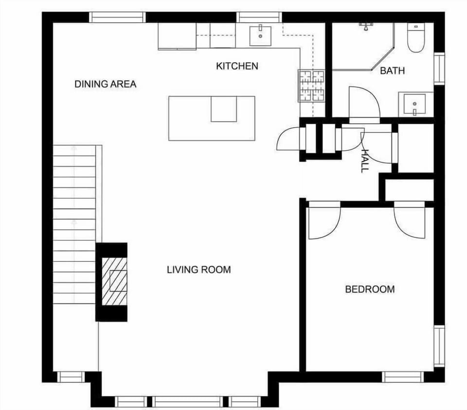 main level (2nd floor)