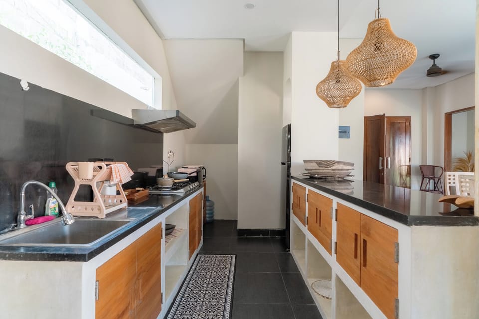 Luxury Villa, 3 Bedrooms, Private Pool | Private kitchen | Fridge, microwave, stovetop, electric kettle