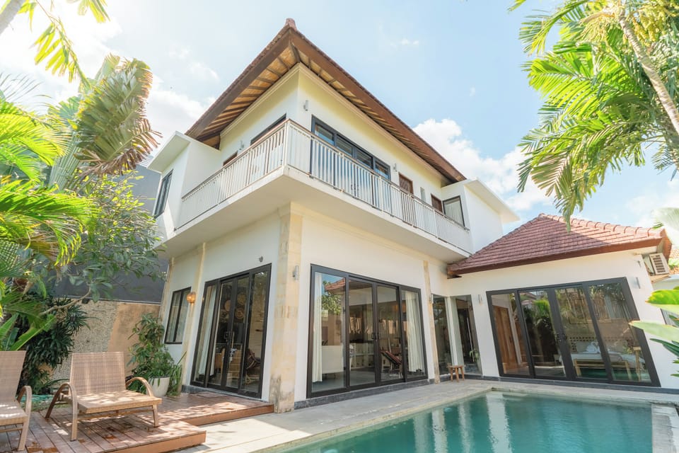 Luxury Villa, 3 Bedrooms, Private Pool | In-room safe, desk, laptop workspace, iron/ironing board