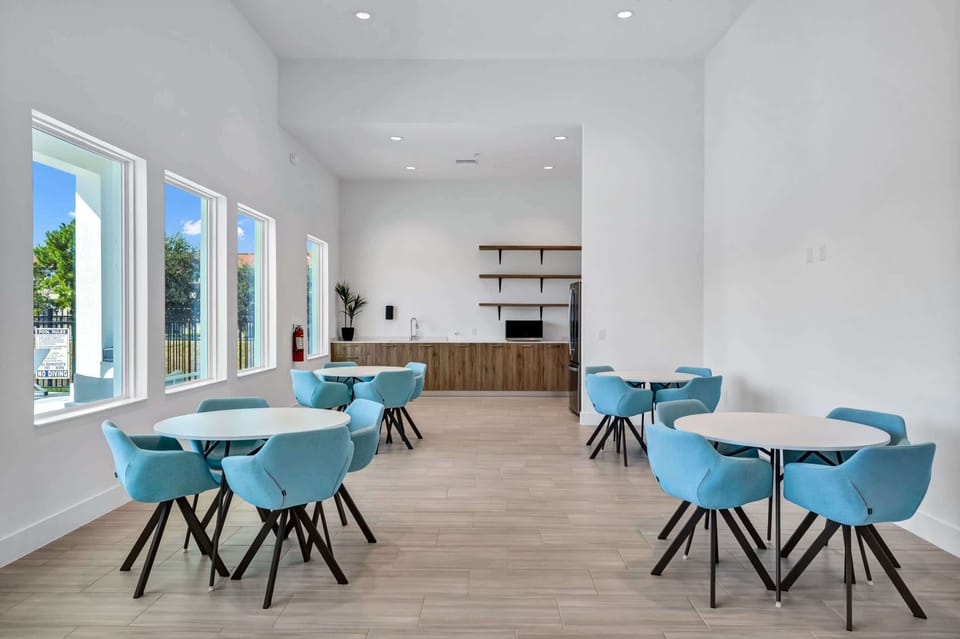 Clubhouse amenities with pool, lounges, and more, your perfect spot to relax or connect.