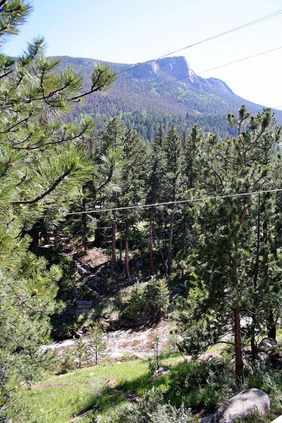 Mountain View from Deck