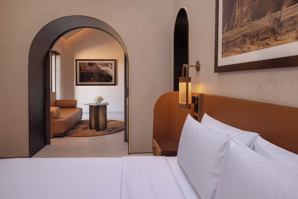 Egyptian cotton sheets, premium bedding, minibar, in-room safe