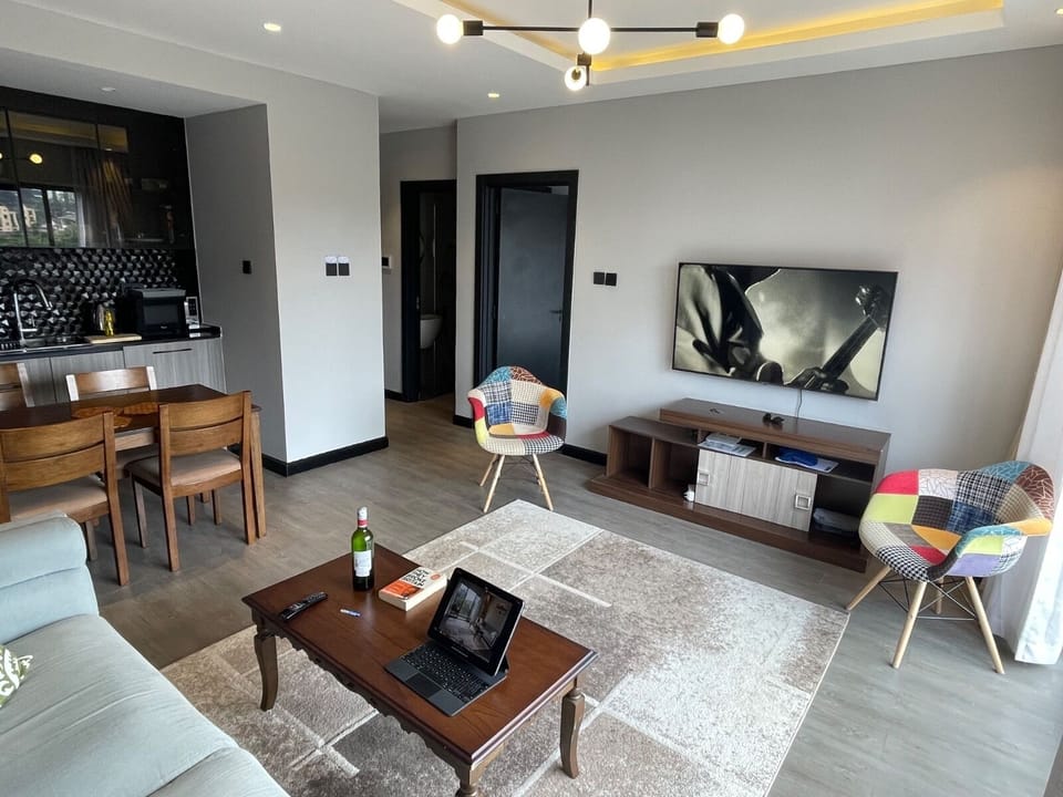 Deluxe Apartment | Living area