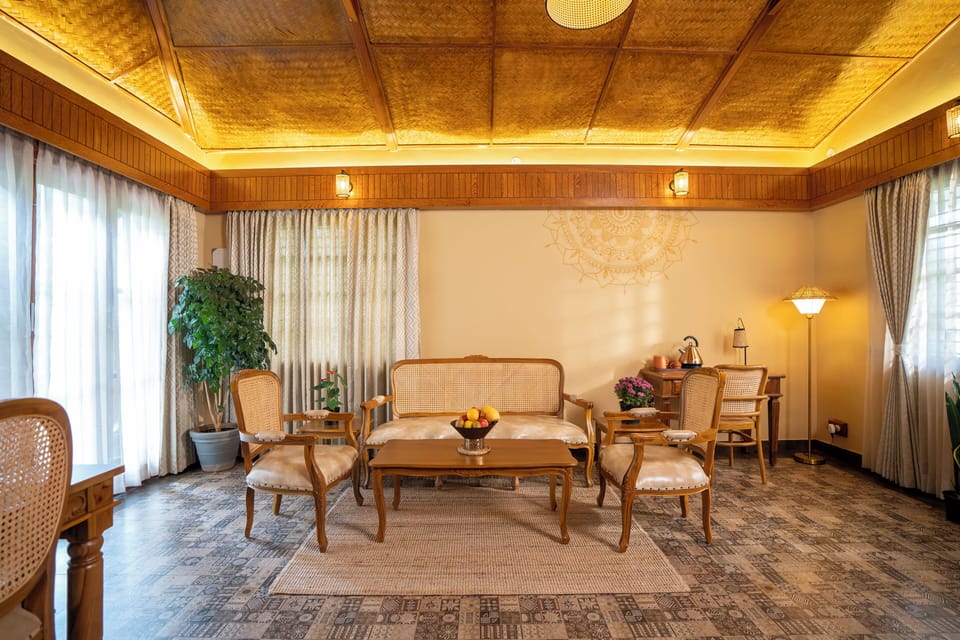 Asian Luxury Village with Balcony | Living area