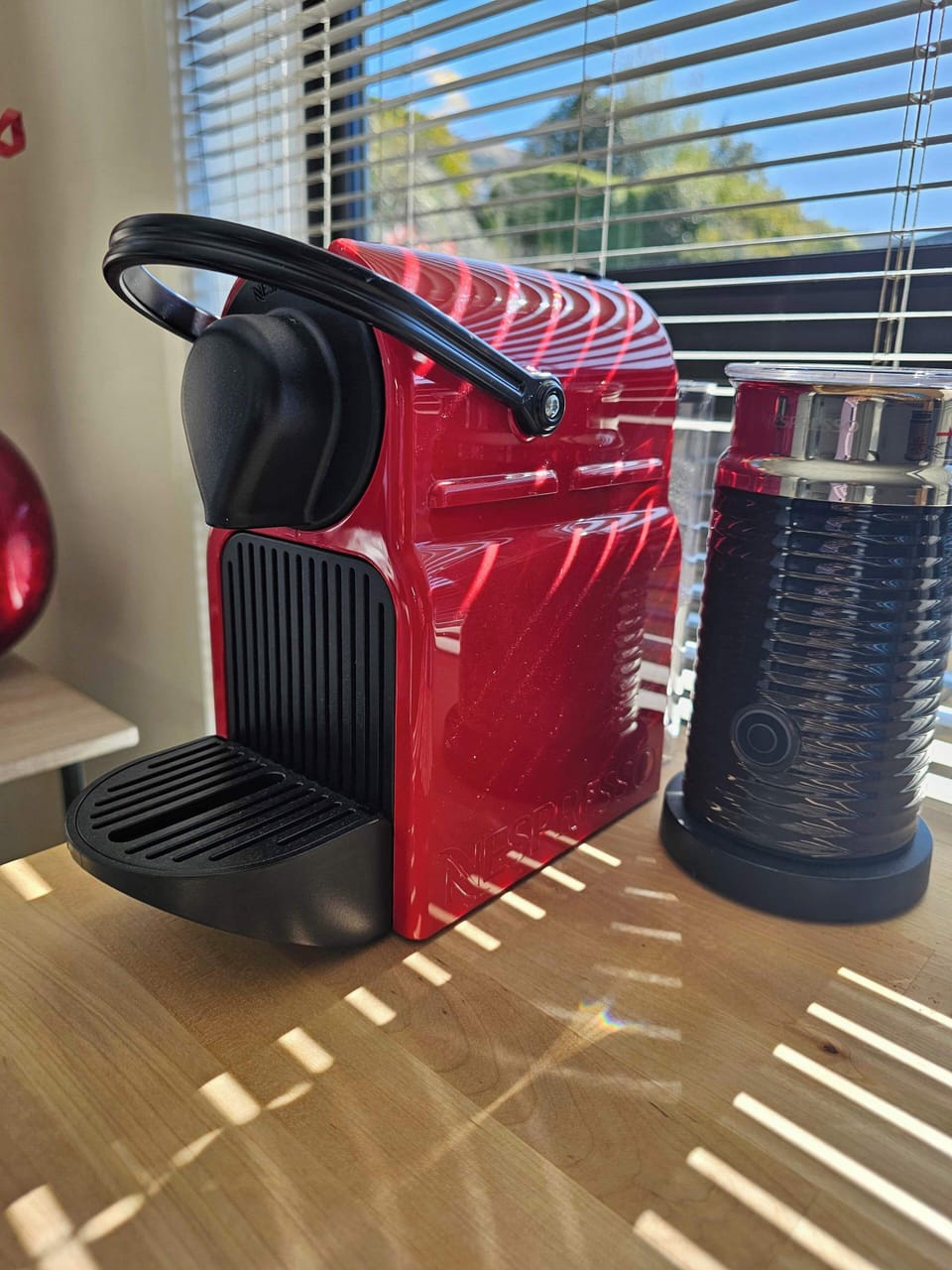 Please note, there is a Nespresso Machine, but you will need to bring your own coffee pods.