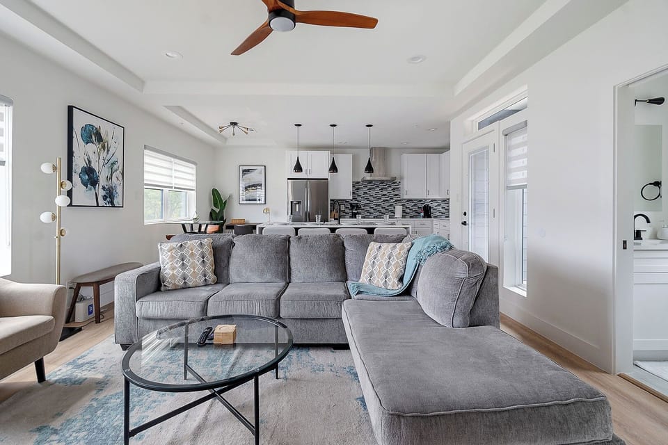 Open concept living room