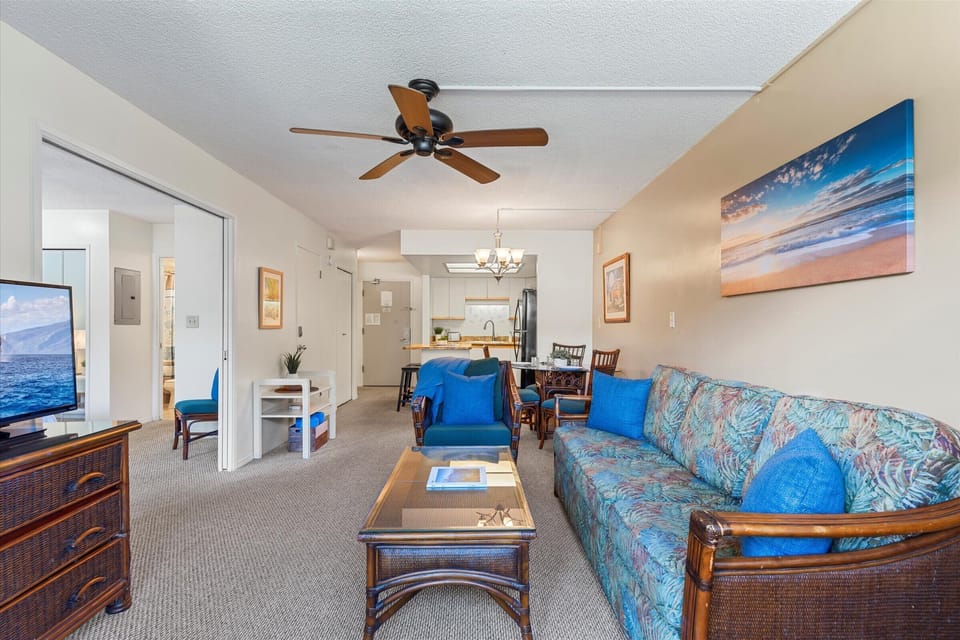 Open concept living area