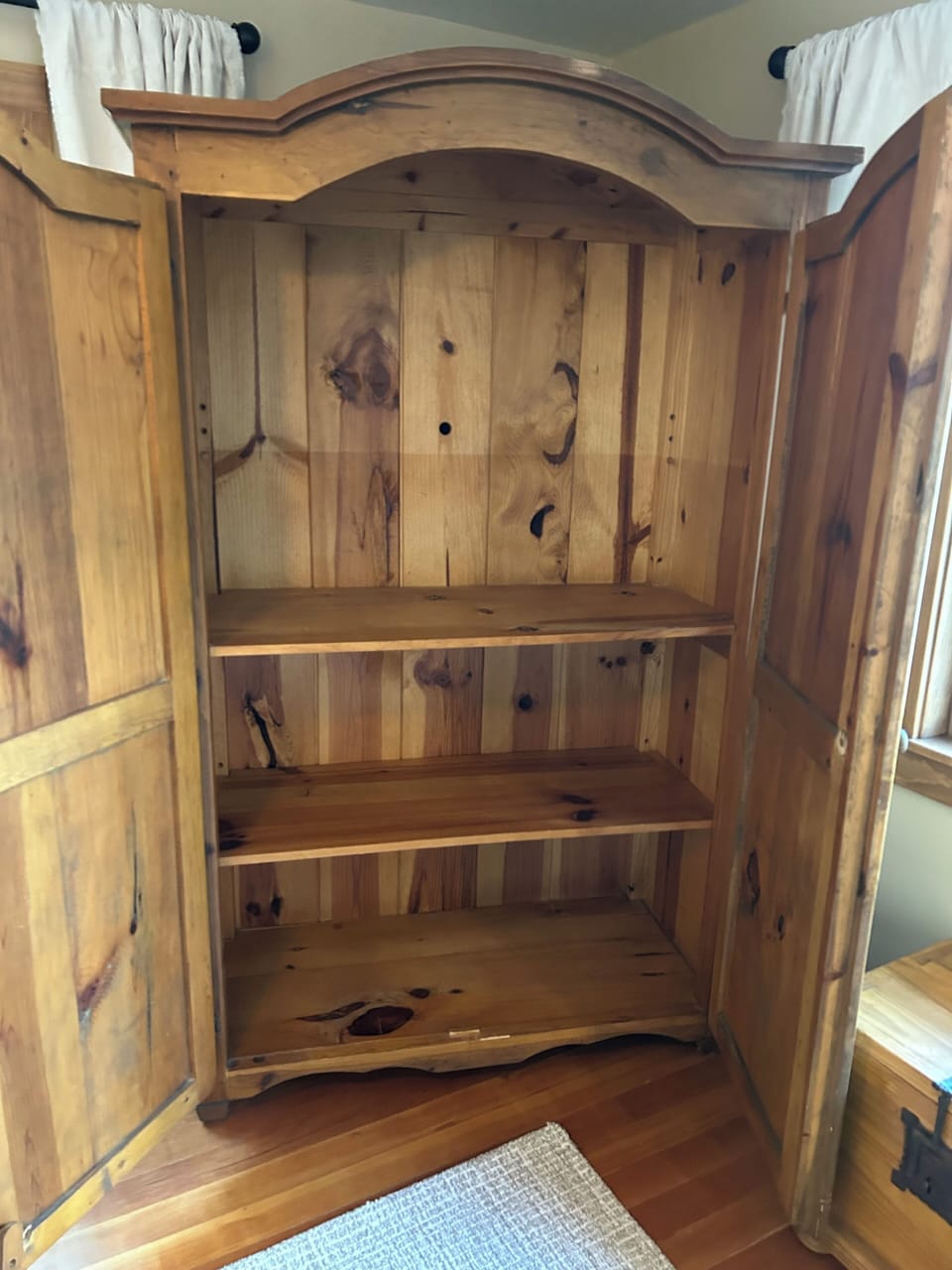 Plenty of clothes storage