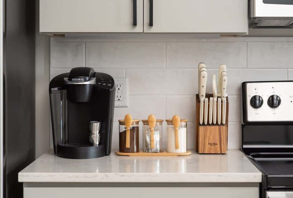 Top-of-the-line coffee machine for your morning brew.