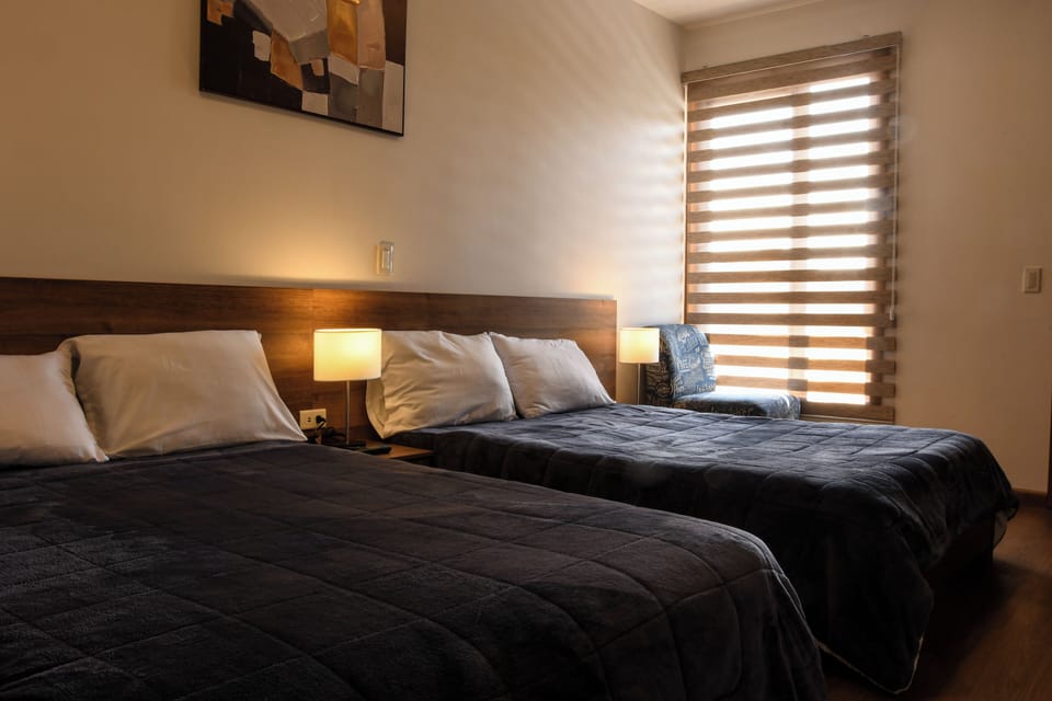 Comfort Quadruple Room, City View | Iron/ironing board (on request), WiFi (free)