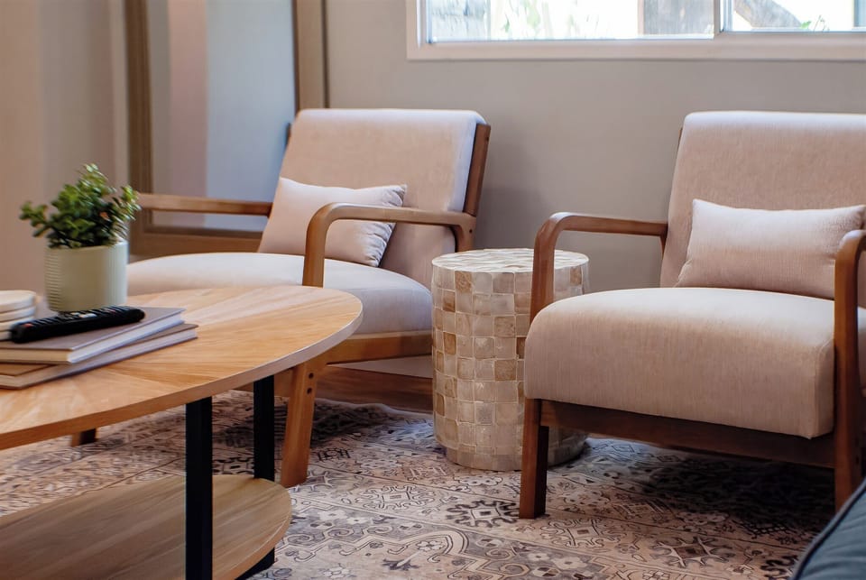 Comfortable seating to help you unwind after a long day