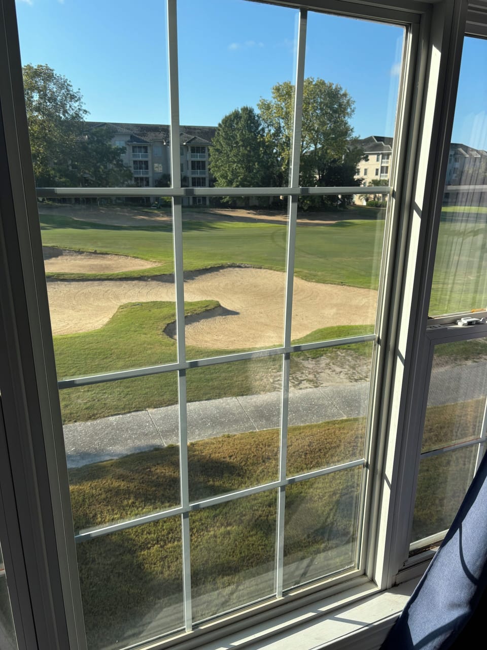 Golf course view from Master bedroom