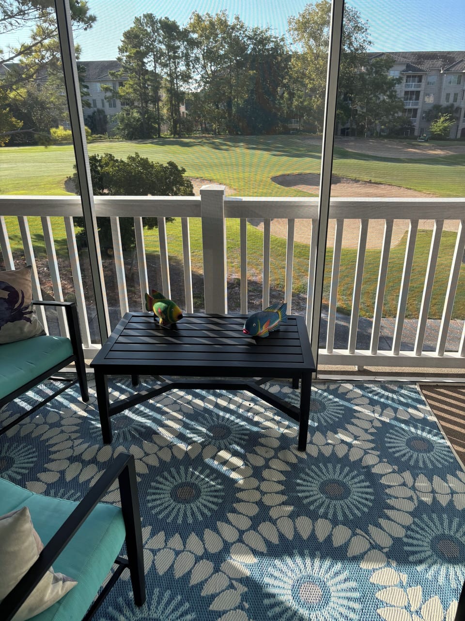 Outdoor screened patio
