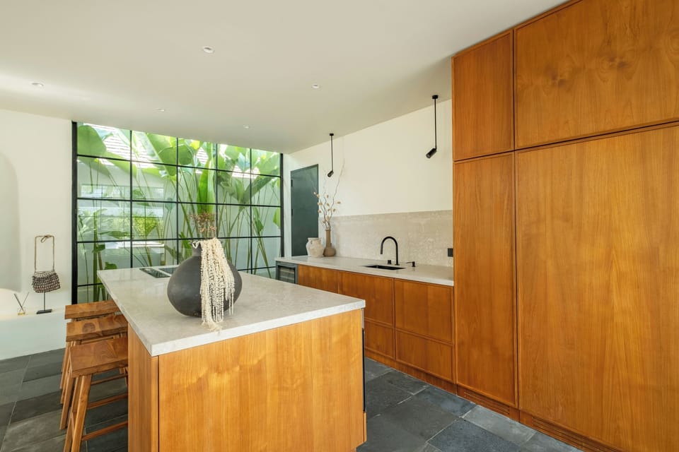 Design Villa, Patio, Pool View | Private kitchen | Toaster