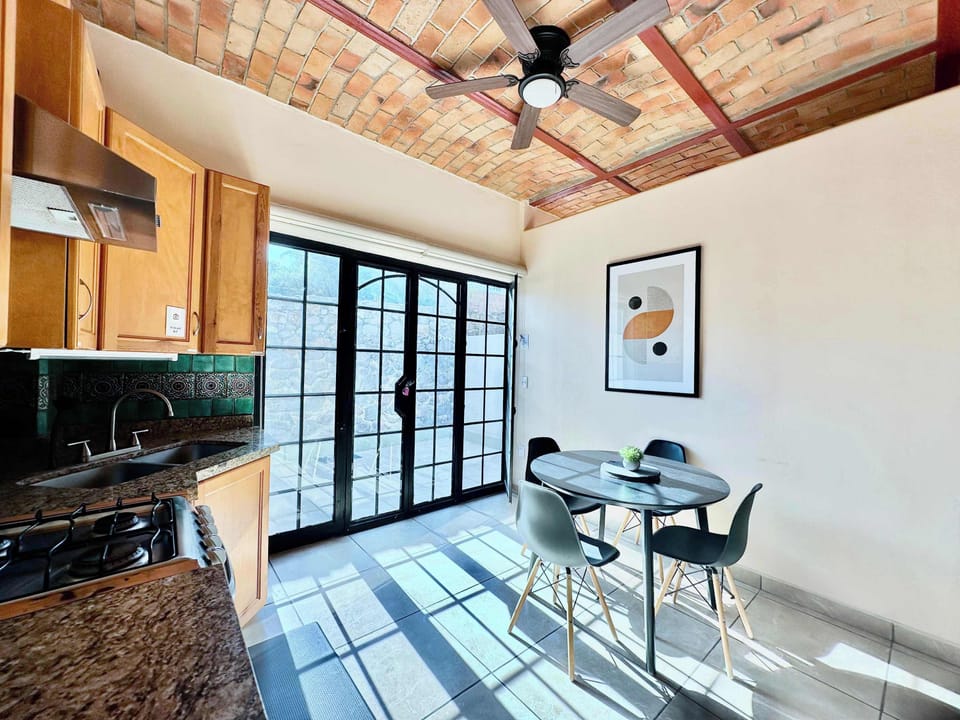 Cooking dinning area