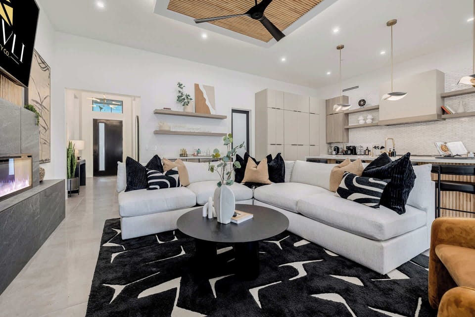 Living Room with Plenty of Room to Relax and Unwind