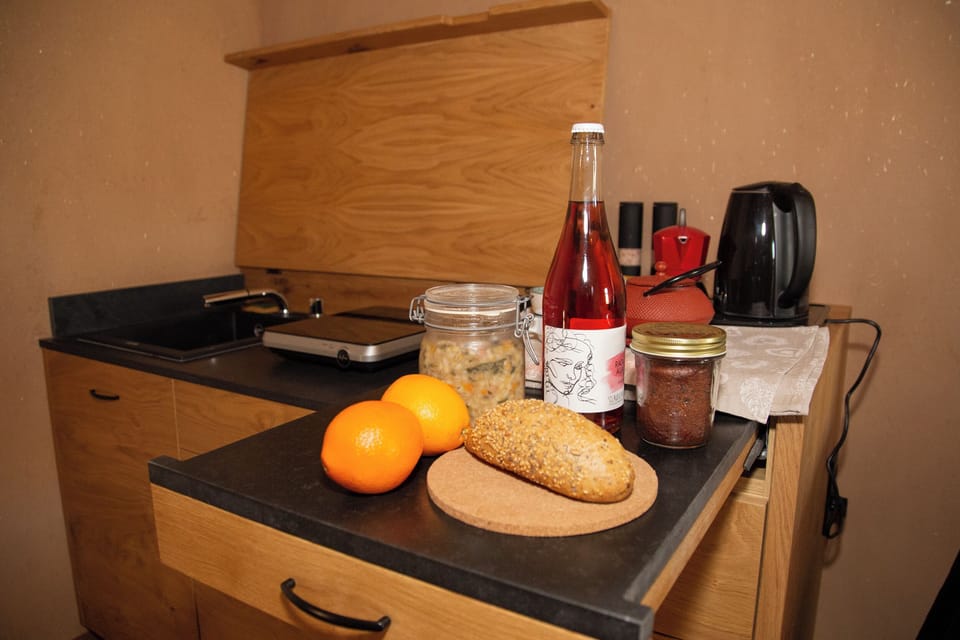 Deluxe Triple Room, Mountain View | Private kitchen