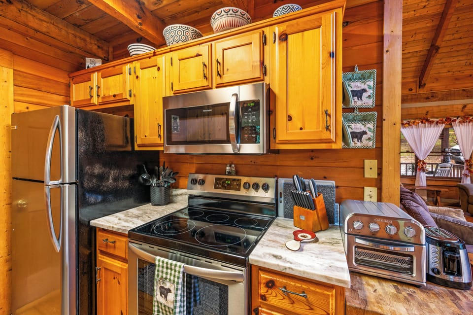 Stainless steel appliances!