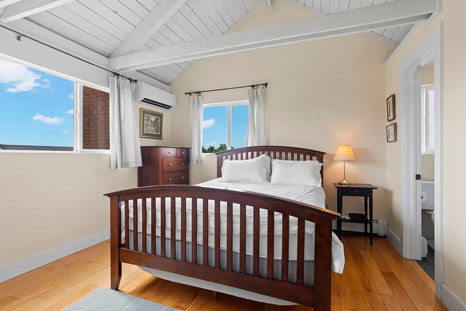 Bedroom three with en suite bath