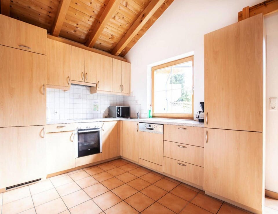 Chalet | Private kitchen | Electric kettle, highchair