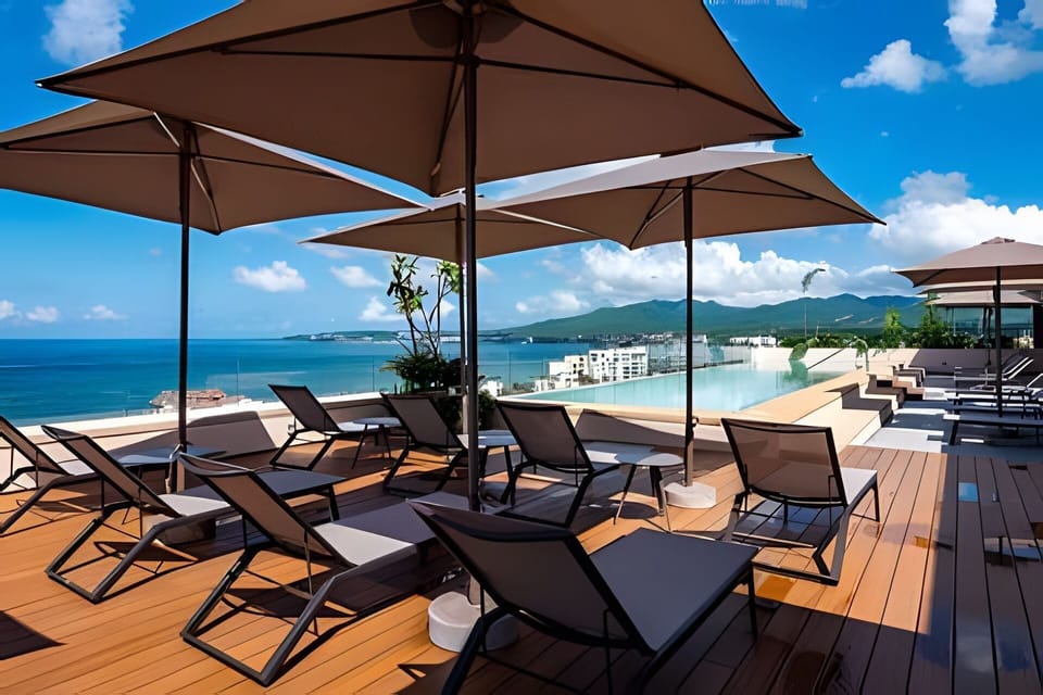 Area and facilities,Swimming pool,Sea view,Bird's eye view