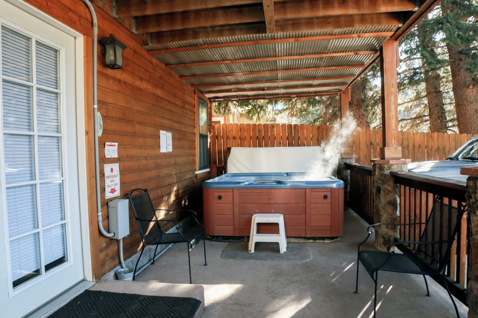Personal Hot Tub on Patio