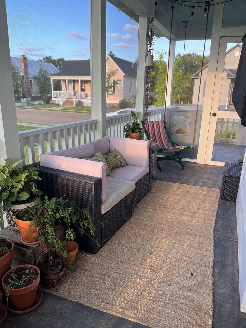 Side porch