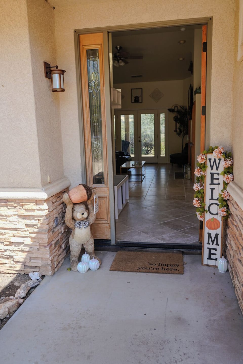 **Front door**