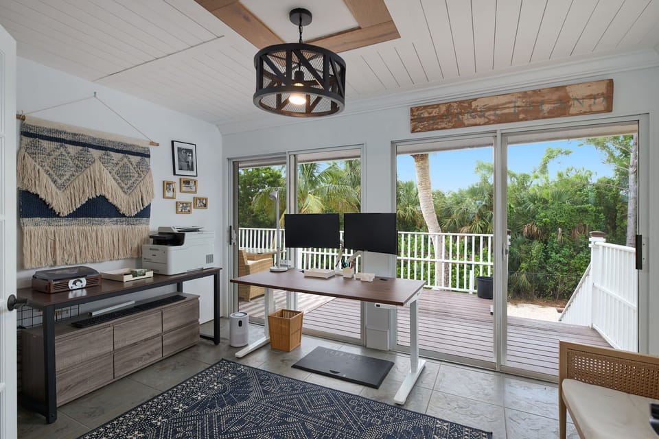 Office/Den perfect for those guests that need to grab some Zoom calls during their stay