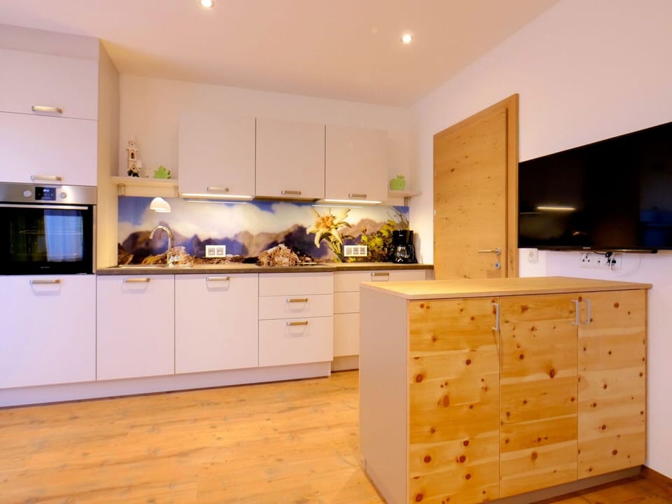 Apartment | Private kitchen | Electric kettle, highchair