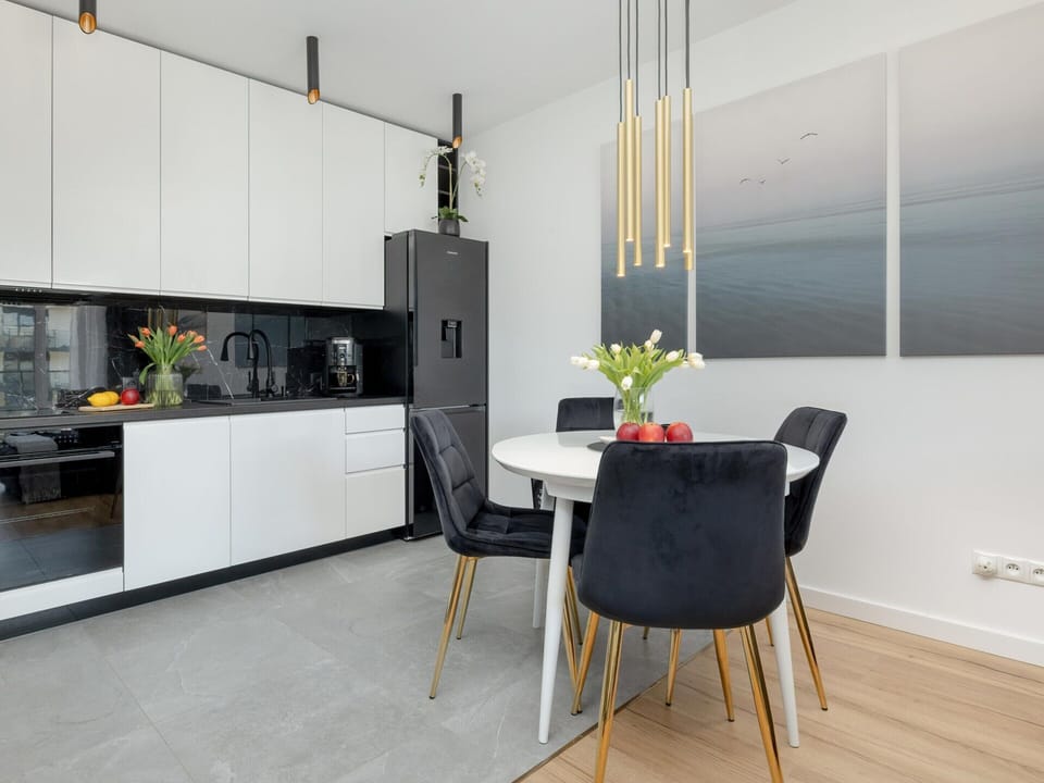 Apartment | Private kitchen | Electric kettle, toaster, highchair