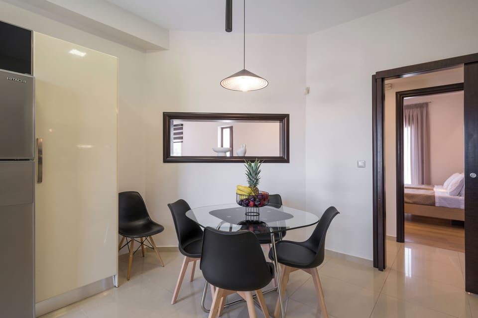 Luxury Villa, 3 Bedrooms, Private Pool, Sea View | Private kitchen | Electric kettle, toaster, highchair