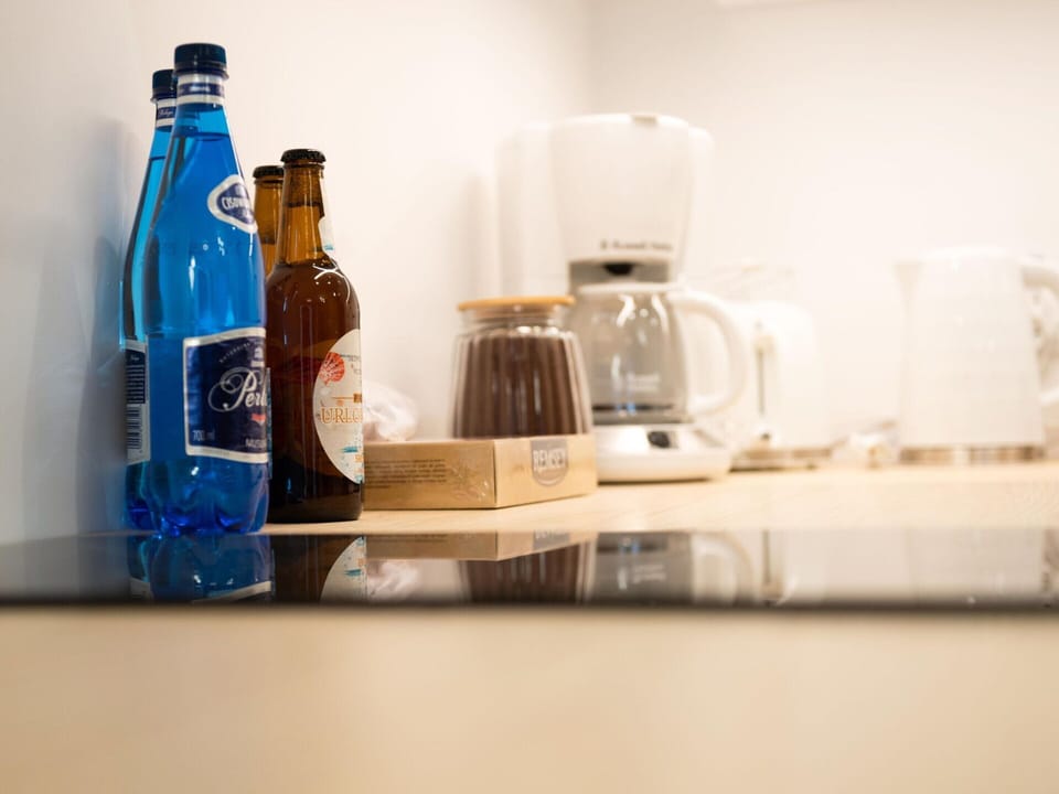 Apartment | Private kitchen | Electric kettle, toaster, highchair