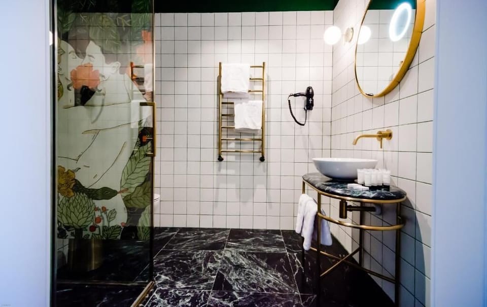 Superior Double or Twin Room, Non Smoking, Balcony | Bathroom | Shower, hair dryer, bathrobes, slippers