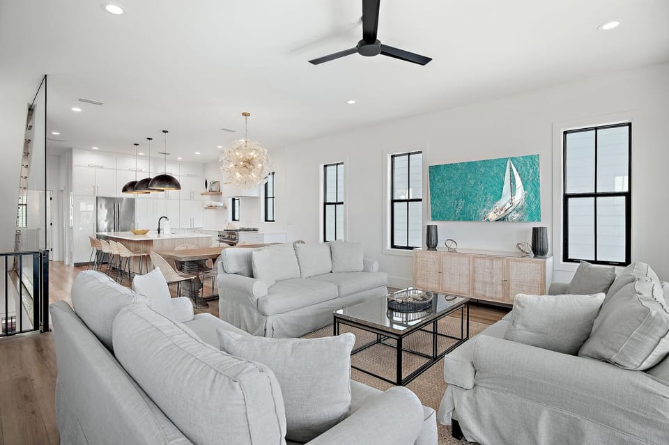 LegaSea on 30A - Seacrest Beach - Second Floor - Living Area