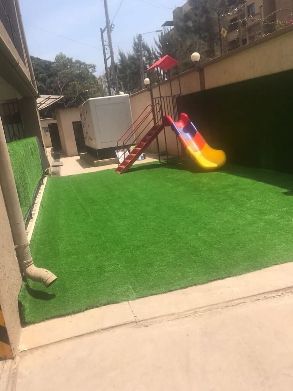 Children's play area - outdoor