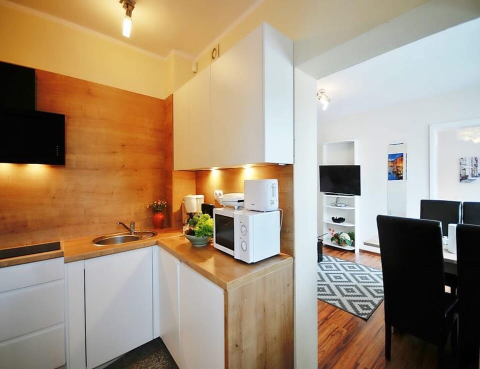 Apartment | Private kitchen | Electric kettle, toaster, highchair
