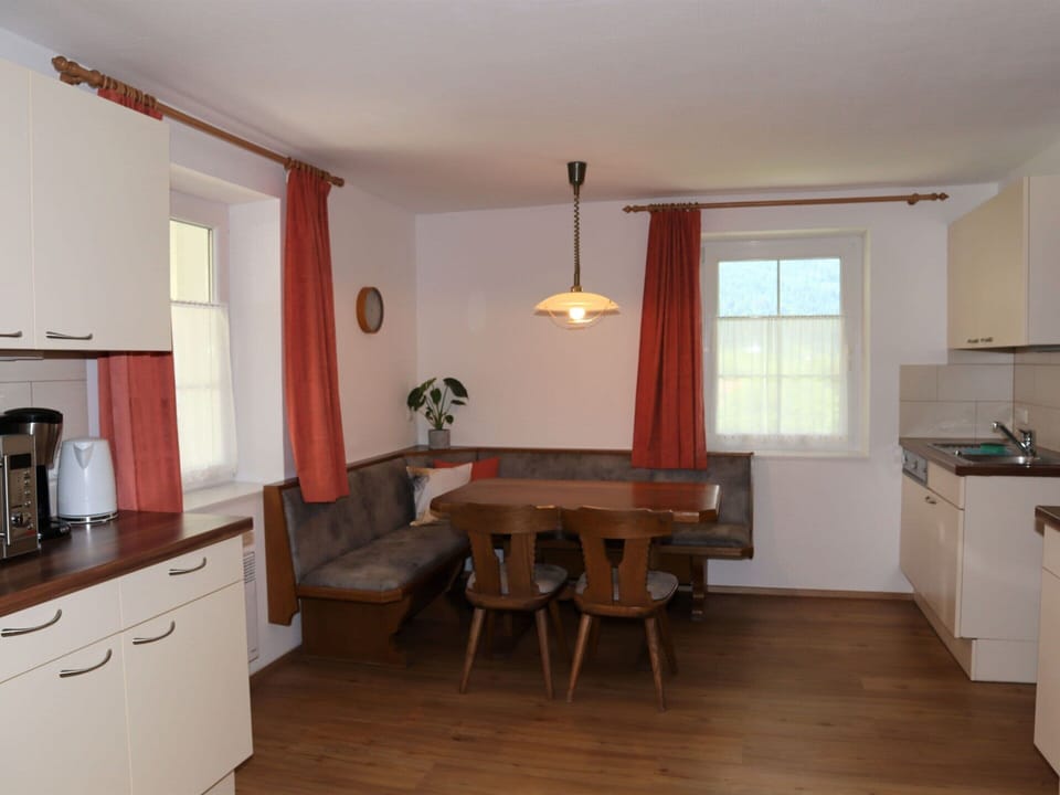 Apartment | Private kitchen | Electric kettle, toaster, highchair