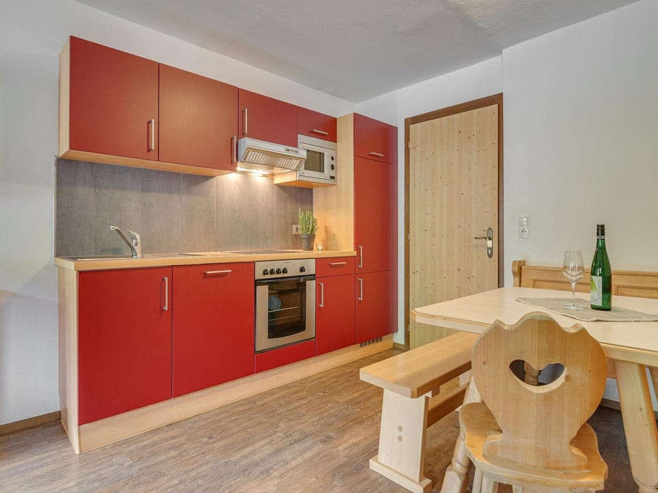 Apartment | Private kitchen | Electric kettle, toaster, highchair