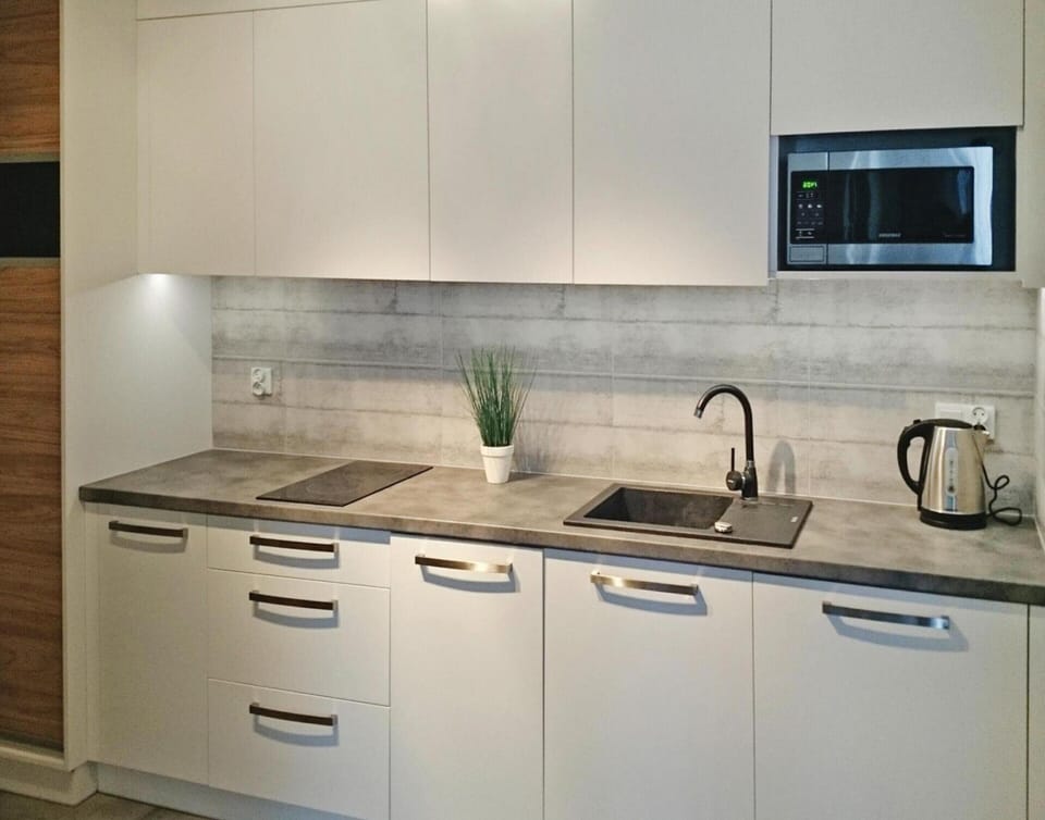 Apartment | Private kitchen | Electric kettle, toaster