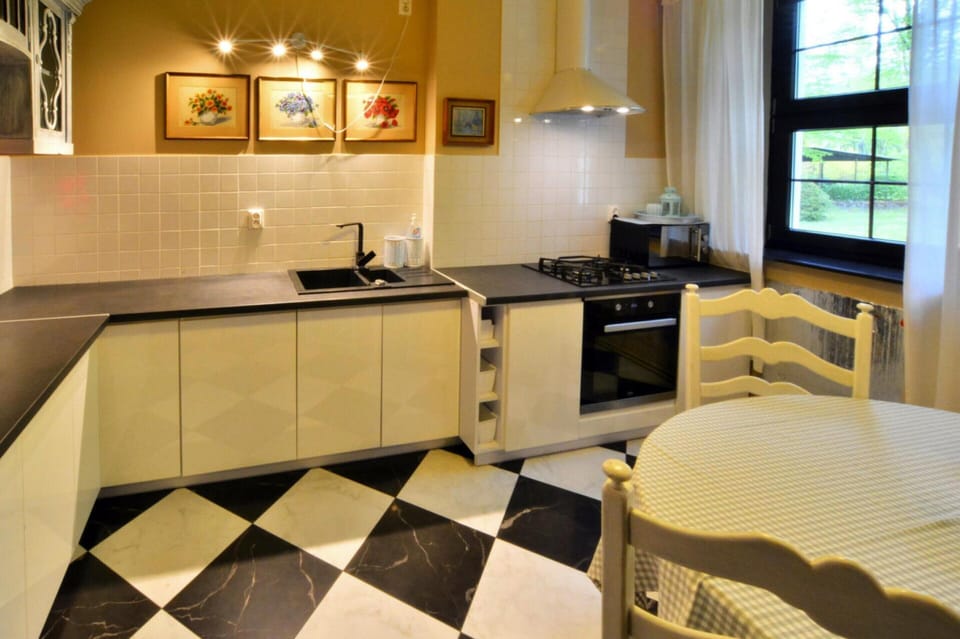 Villa | Private kitchen | Electric kettle, toaster, highchair