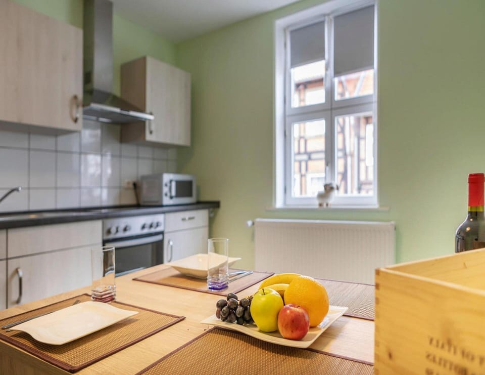 Apartment | Private kitchen | Electric kettle, toaster, highchair