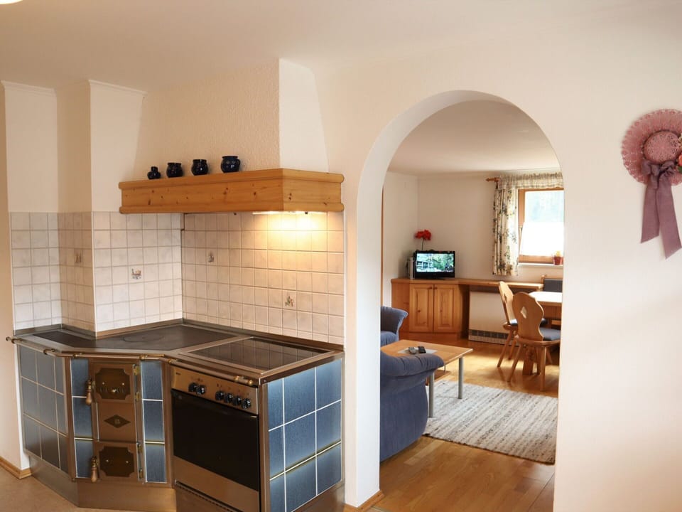 Apartment | Private kitchen | Stovetop, electric kettle, toaster