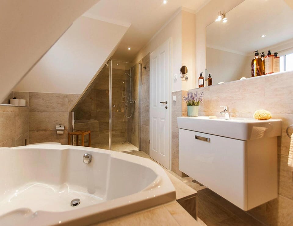Komfortables Ferienhaus mit Sauna in Fuhlendorf House in Mecklenburg-Vorpommern, Germany