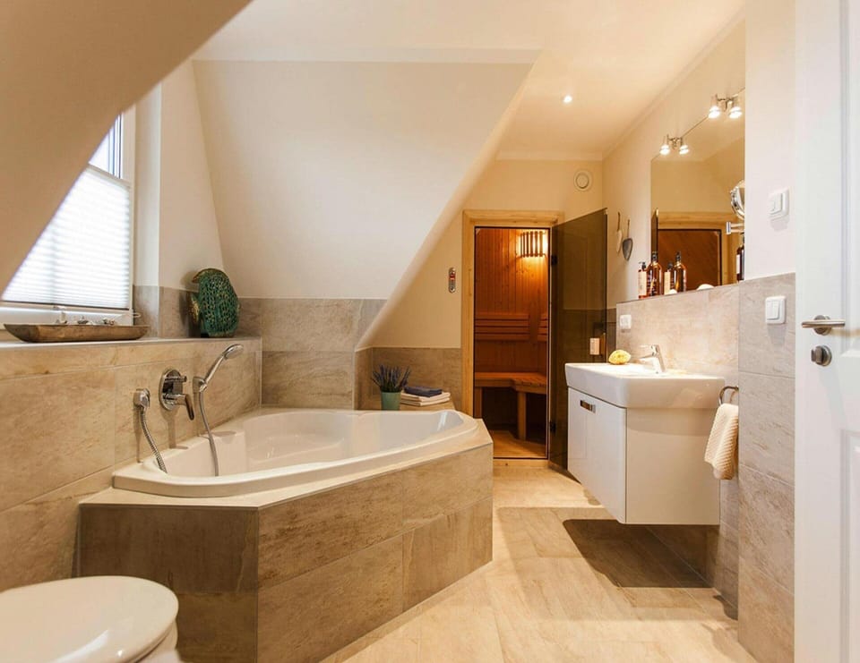 Komfortables Ferienhaus mit Sauna in Fuhlendorf House in Mecklenburg-Vorpommern, Germany