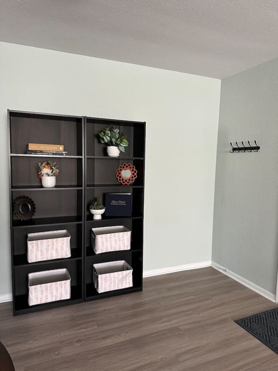 Beautiful shelves to keep your books.