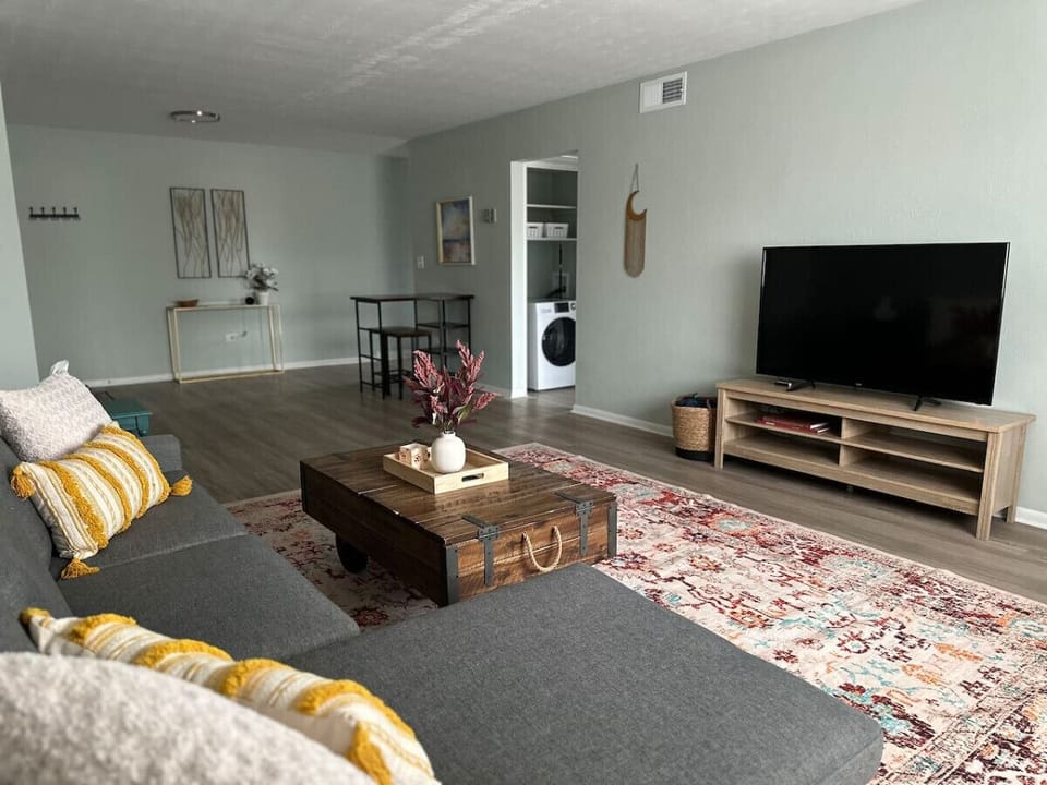 Beautifully furnished living room for endless fun and entertainment.