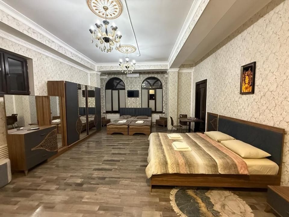 Family Studio Suite, Balcony, City View | Soundproofing, free WiFi