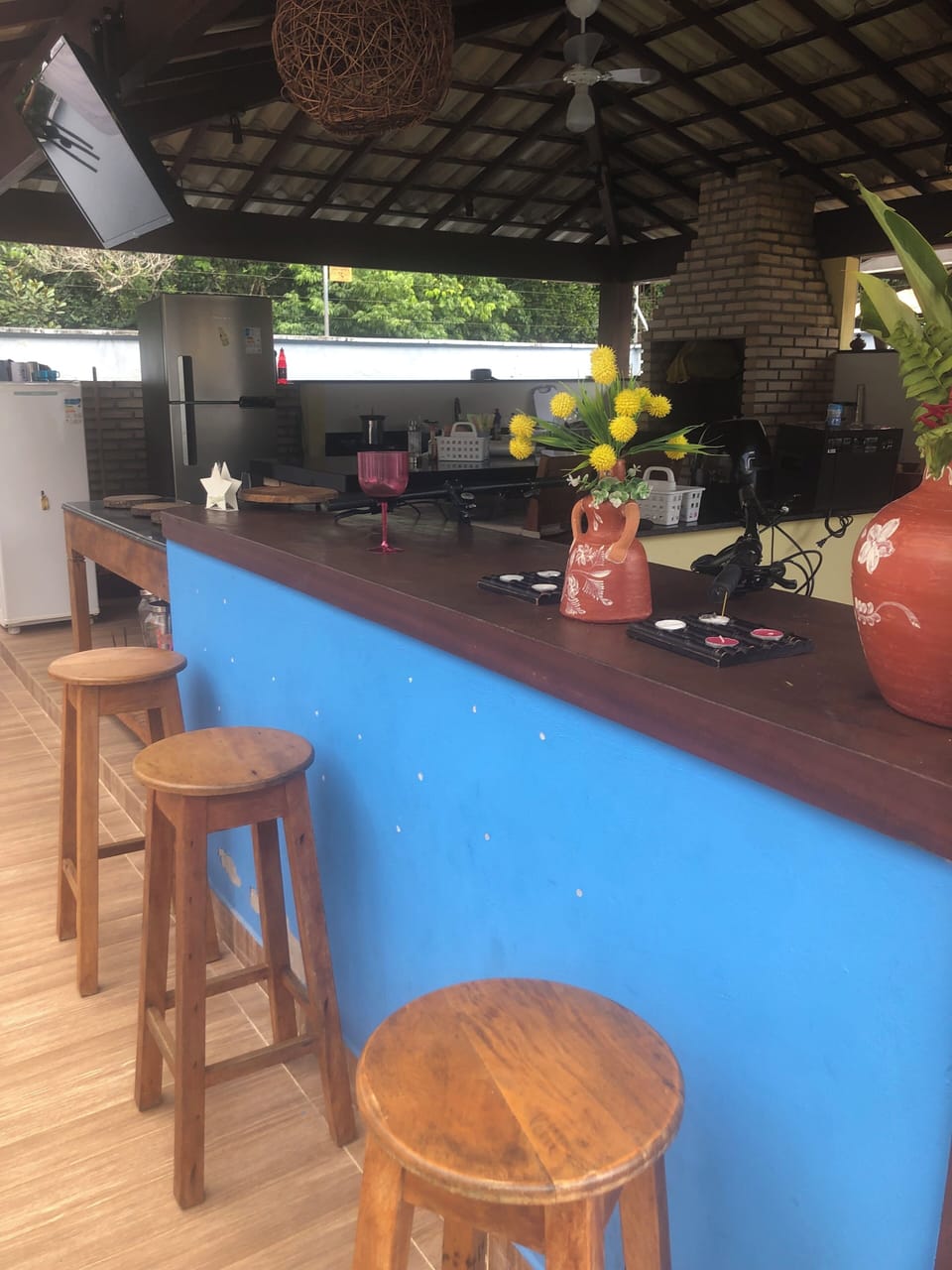 Bar área gourmet