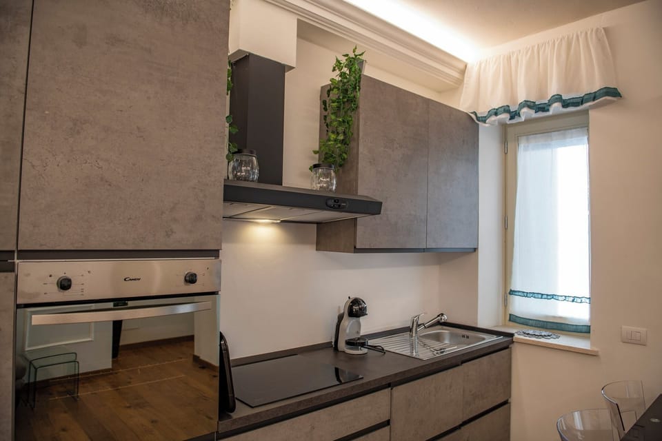 Apartment | Private kitchenette | Full-size fridge, microwave, oven, stovetop